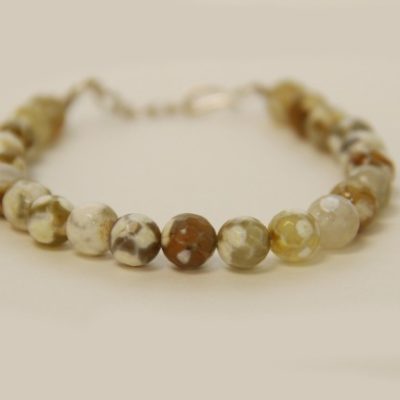 Fire Agate Bracelet