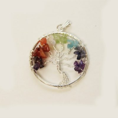 Chakra Tree of Life Pendant