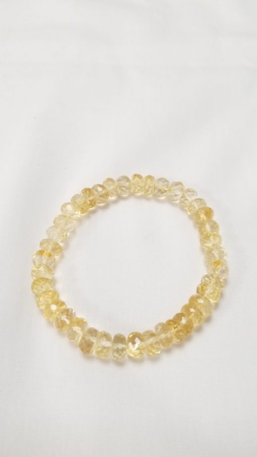 Citrine Cut Bracelet