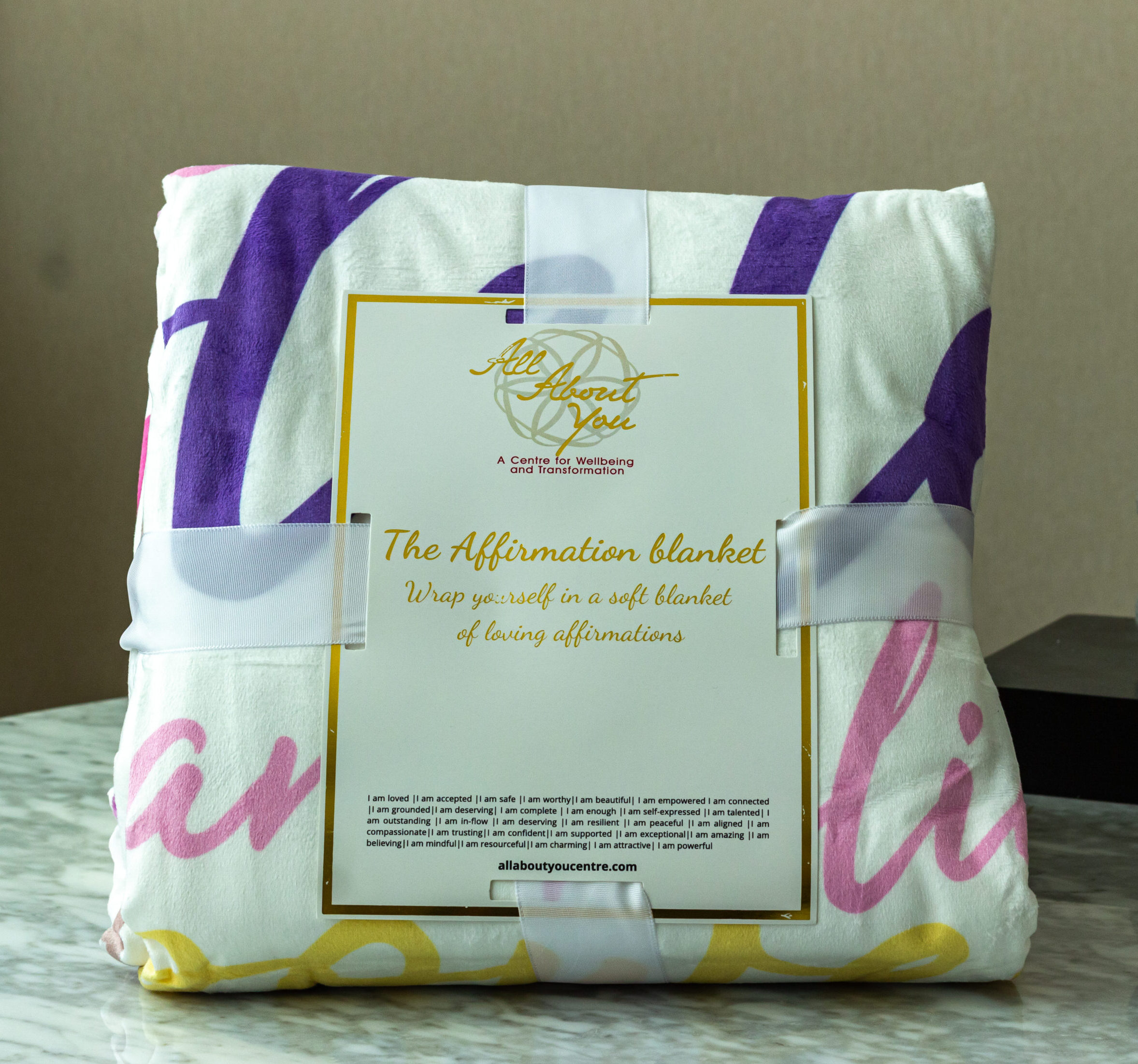Affirmation Blanket (Coloured)