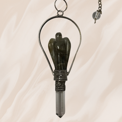 Angel Labradorite Pendulum