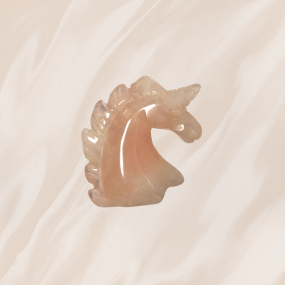 Rose Quartz Unicorn