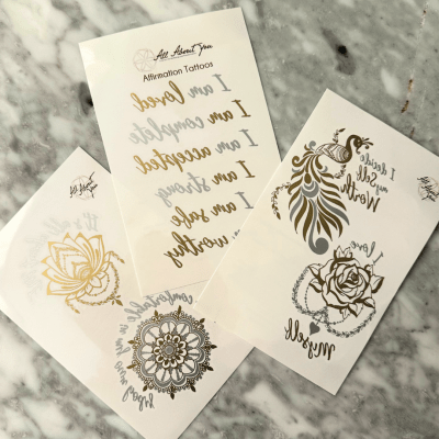 Affirmation Tattoo (1-pc)