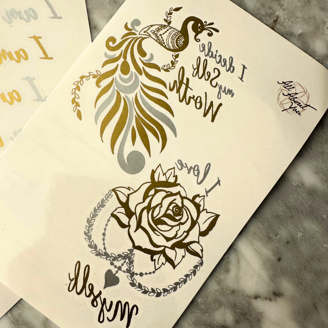 Affirmation Tattoo (Bundle 3-pcs) - Image 5
