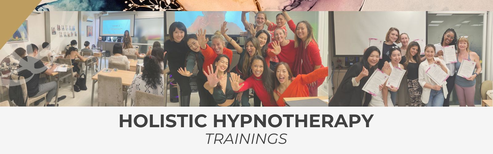 Holistic Hypnotherapy Trainings banner Holistic Hypnotherapy Trainings Banner